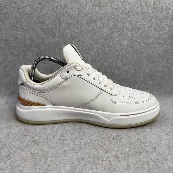 Cole Haan White and Tan Sneakers - Picture 6 of 9